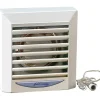 Aspiratore elicoidale a serranda con interruttore 11 W Ø 100 mm