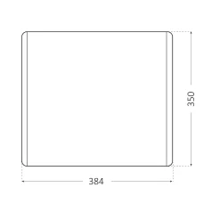 Asse per lavatoio in legno multistrato 38,4 x 34,7 cm