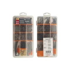 Assortimento chiodi testa piana/fresata bombata/gruppino/cancani 300g