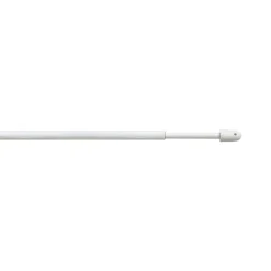 Astina per tenda Berlino a vite tonda 40/60 cm bianco 2pz