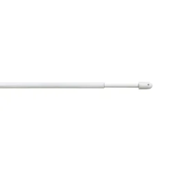 Astina per tenda Berlino a vite tonda 30/40 cm bianco 2pz