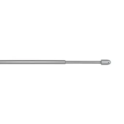 Astina per tenda Berlino a vite tonda 70/110 mm grigio