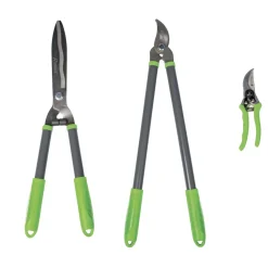 Attrezzi da giardinaggio Ribimex con manico in pvc 3 pz