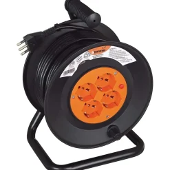 Avvolgicavo Bticino S2515N con prolunga elettrica da giardino 15 m