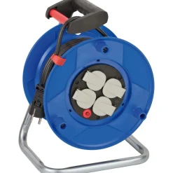 Avvolgicavo Garant brennenstuhl® H05VV-F3G1.5 4xpresa Tipo F 230V/16A 25m
