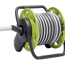 Avvolgitubo acqua portatile Mini concept Ready lime 15 m