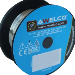 Awelco bobina filo acciaio inox per saldatura con gas Ø 0,8 Kg 0,2 blister 1 pz