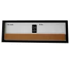 Bacheca con cornice Happy 20x60x1,5 cm