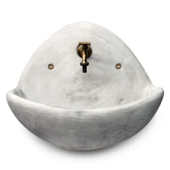 Bacinella da esterno a muro Fradusta in cemento anticato 50x57x21 cm