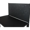 Banco da lavoro richiudibile in metallo 120x66,5x144 cm