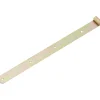 Bandella per persiane acciaio zincato 400x30 mm giallo