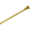 Bandella per persiane acciaio zincato 660x40 mm giallo