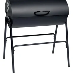 Barbecue a carbonella CMI nero con coperchio