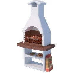 Barbecue a carbonella Misano H 212 x L 110 x P 65 cm