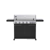 Barbecue a gas Jamestown Grill Kane 6 bruciatori 21 kW nero