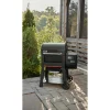 Barbecue a pellet Weber Searwood Nero con coperchio