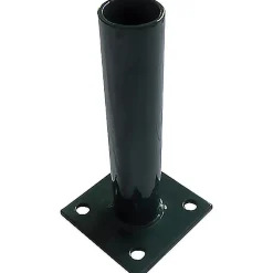 Base in acciaio per pali recinzione Ø 48 mm recinzione verde