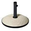 Base per ombrellone 50 cm con tubo beige