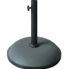 Base per ombrellone 41,5 cm con tubo grigio