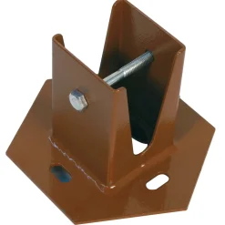 Basetta di supporto per palo 6x6 cm