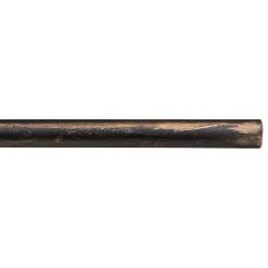 Bastone per tenda in ferro 240 cm nero e rame Ø 20 mm