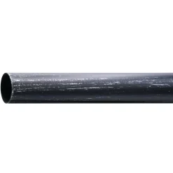 Bastone per tenda in ferro nero-argento L 240 x Ø 2 cm
