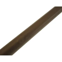 Bastone per tenda in legno 200 cm noce Ø 28 mm