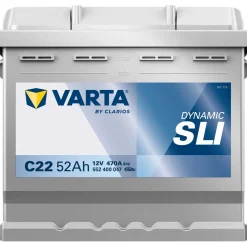 Batteria auto Varta 52Ah Sli C22