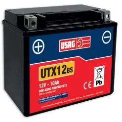 Batteria avviamento moto moto Usag X12-BS 12V 10Ah