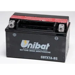 Batteria moto Unibat CBTX7ABS 6 Ah 12 V