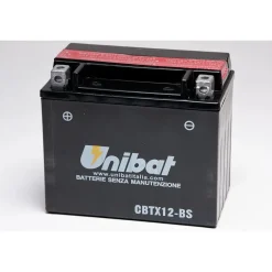 Batteria moto Unibat CBTX12BS 10 Ah 12 V