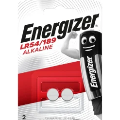 Batterie a bottone alcaline Energizer LR54/189 ALKALINE 1,5 V 2 pz
