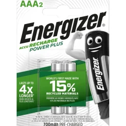 Batterie Energizer POWER PLUS RECH AAA Micro 700 mAh 2 pz