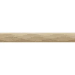 Battiscopa in gres porcellanato Geo Beige 7,5x61 cm