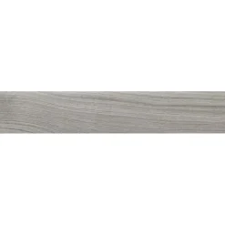 Battiscopa in gres porcellanato Legno Young Grigio 8x45 cm