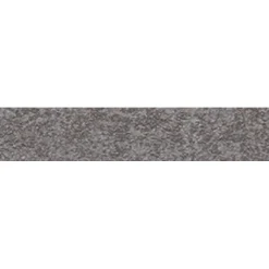 Battiscopa in gres porcellanato Pilat antracite 7x30 cm