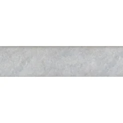 Battiscopa Spazio in gres porcellanato grigio 8 cm x 33,3 cm