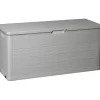 Baule da esterno Mulibox Woody`s in polipropilene 56x117x45 cm grigio