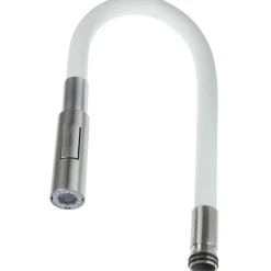 Beccuccio rubinetto cucina silicone ABS 2 funzioni Matanzas 485 mm bianco