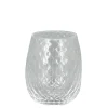 Bicchiere bagno in vetro Diamond trasparente