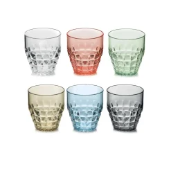 Bicchieri bassi Tiffany set 6 pz