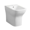 Bidet filo muro Tulipano ceramica bianco lucido