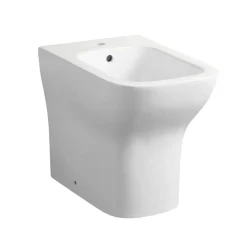 Bidet filo muro Tulipano ceramica bianco lucido