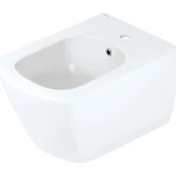 Bidet sospeso Idrostile antibatterico 370x305 mm bianco