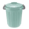 Bidone spazzatura con coperchio e maniglie Teo Tontarelli 23 l verde