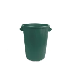 Bidone spazzatura solo fusto Stefanplast 100 l verde