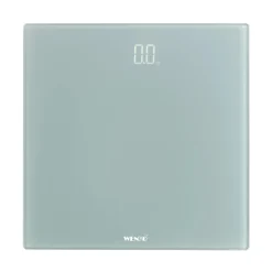 Bilancia digitale Wenko Display a LED vetro grigio max 150 kg