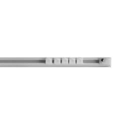 Binario per tenda a strappo in PVC 150 cm bianco