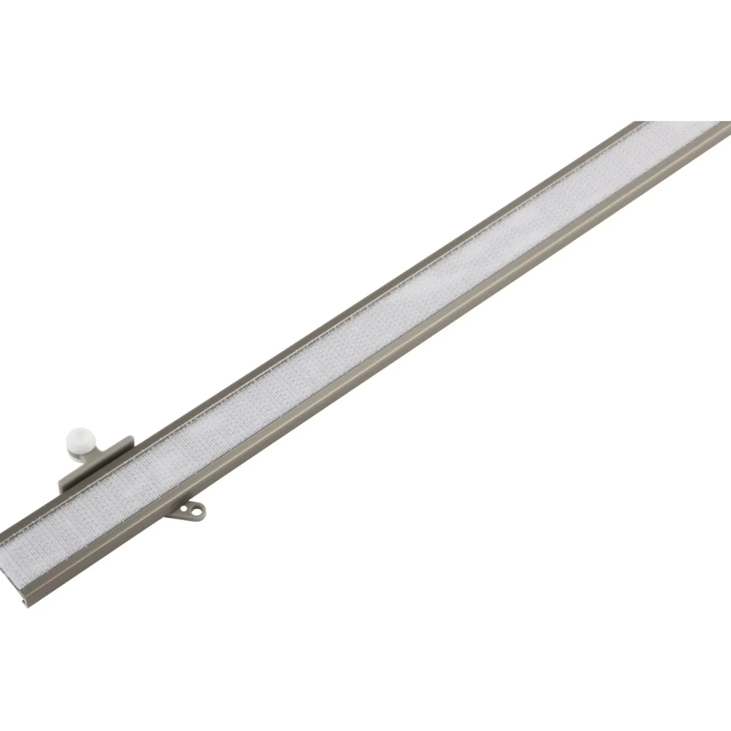 Binario per tende a pannello 60 cm acciaio