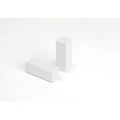 Blister per posa ad angolo battiscopa mdf rettangolare bianco